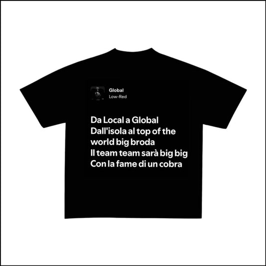 GLOBAL - LOW-RED | BASIC TEE