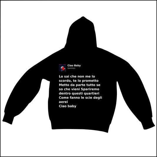 CIAO BABY - GEMITAIZ | BASIC HOODIE