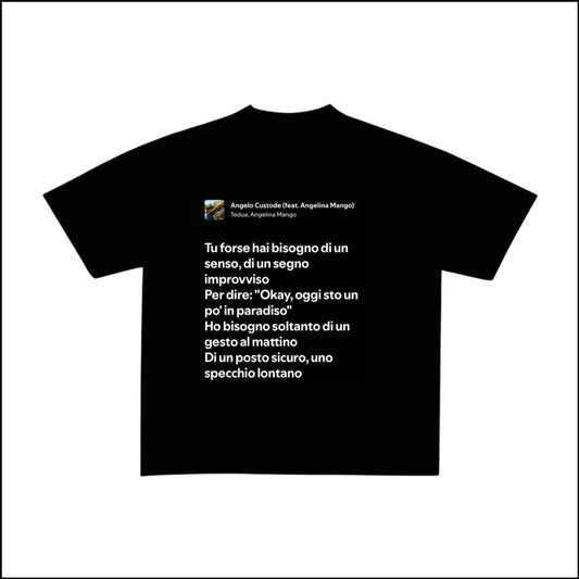 ANGELO CUSTODE - TEDUA | BASIC TEE
