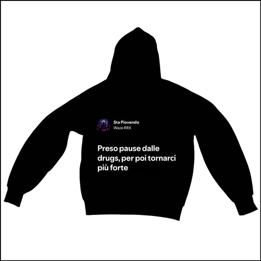 STA PIOVENDO - WAZE RRX | BASIC HOODIE