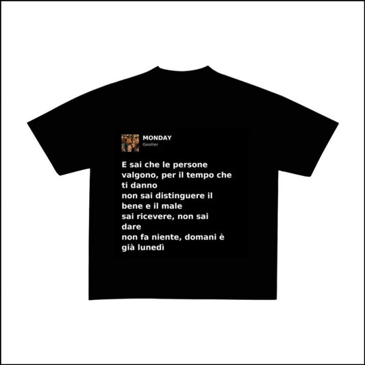 MONDAY - GEOLIER | BASIC TEE