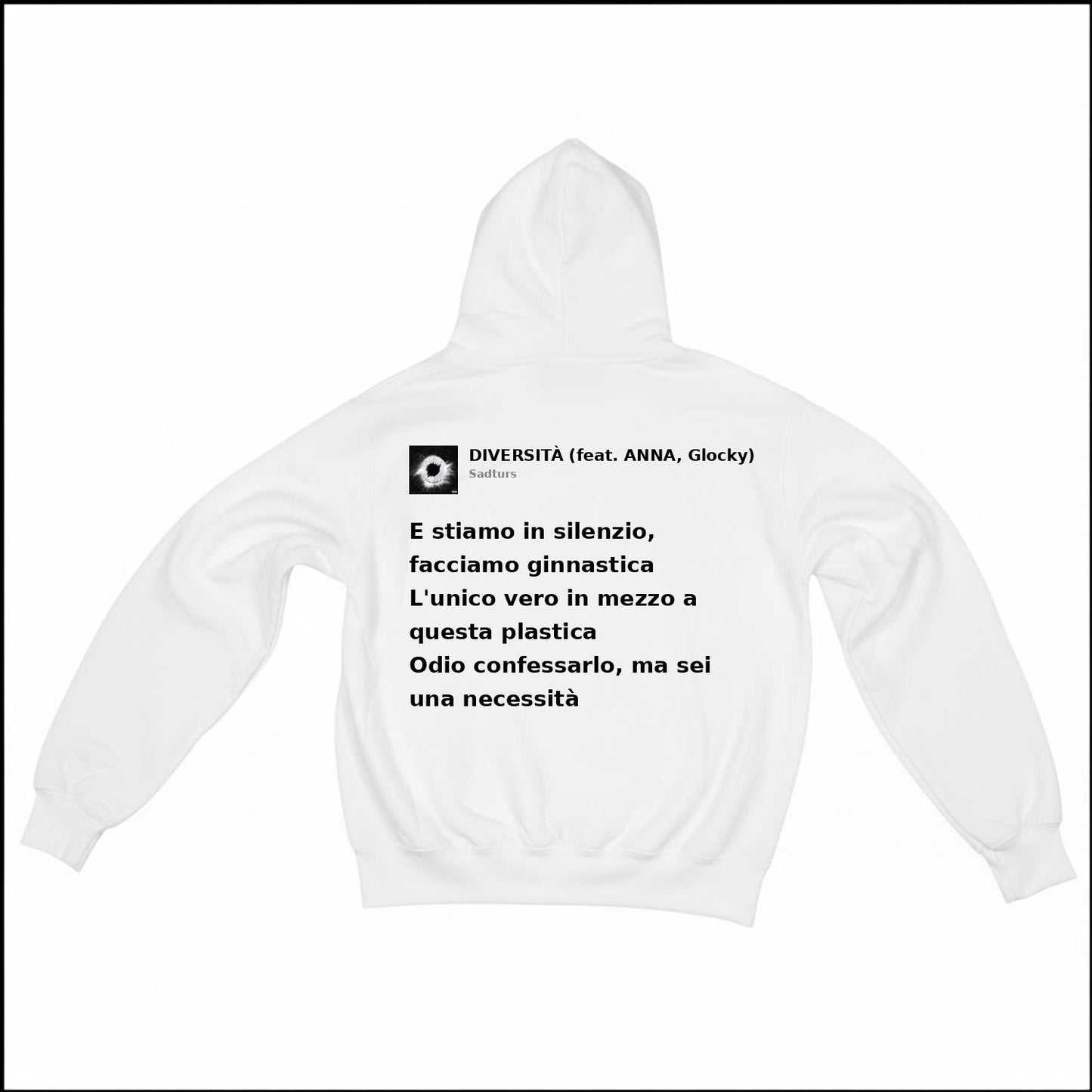 DIVERSITÀ - SADTURS | BASIC HOODIE