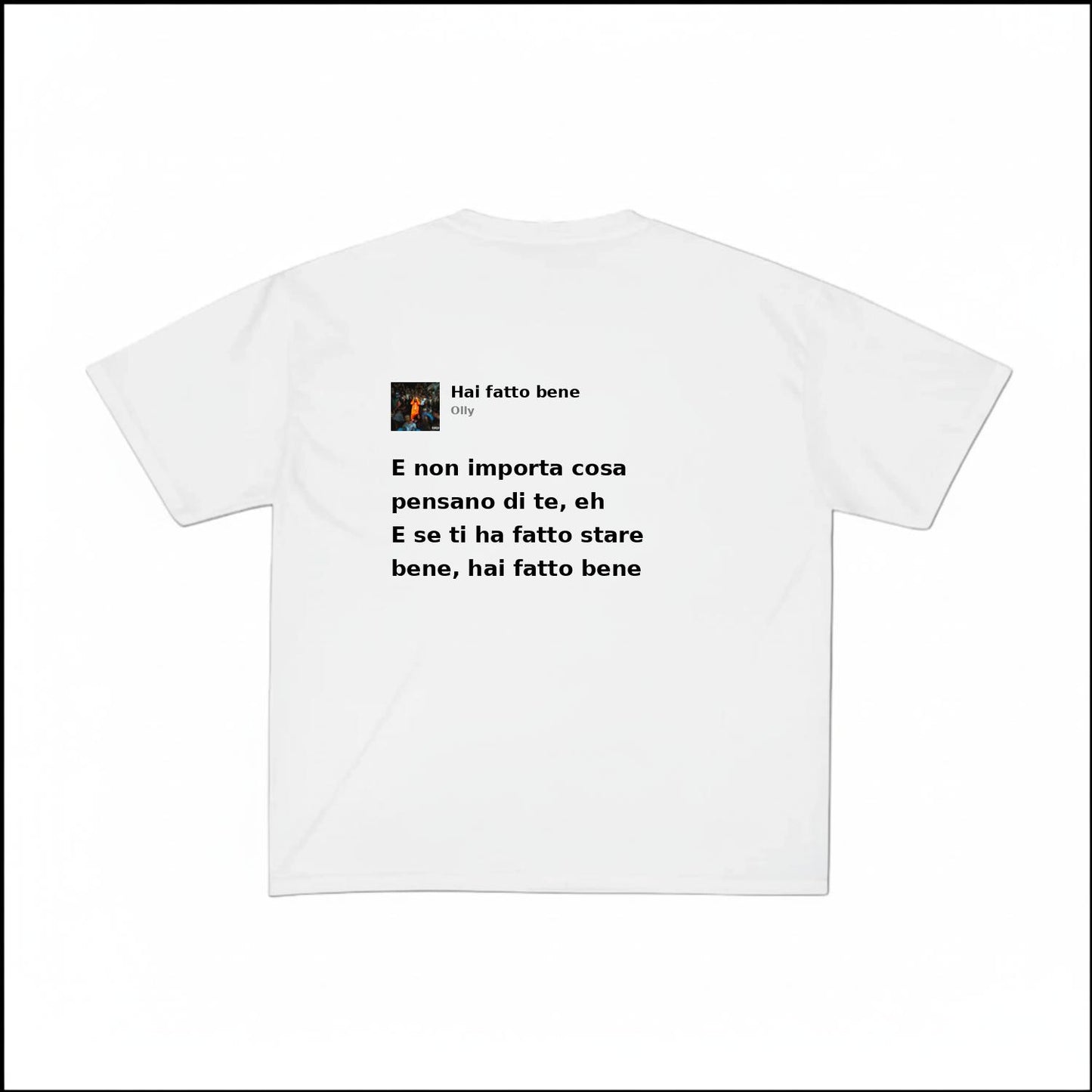 HAI FATTO BENE - OLLY | BASIC TEE