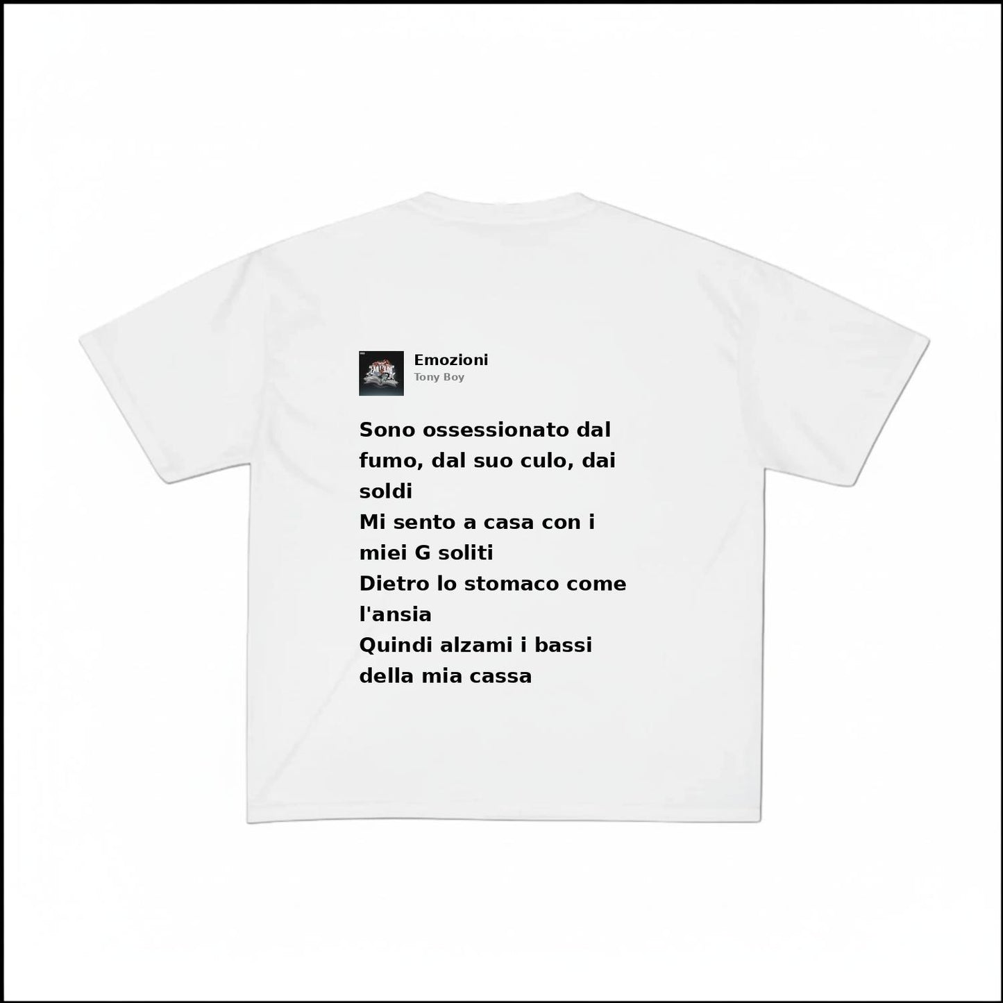 EMOZIONI - TONY BOY | BASIC TEE