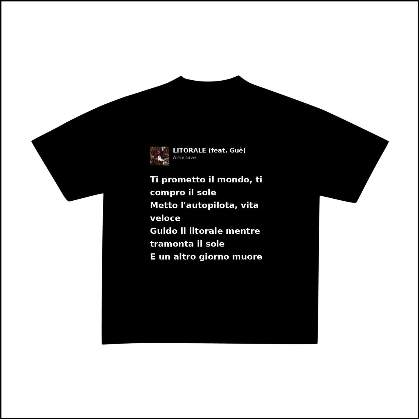 LITORALE - ARTIE 5IVE | BASIC TEE