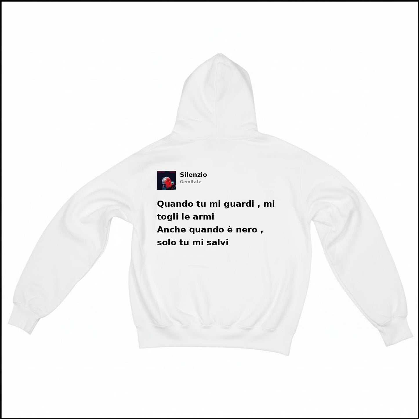 SILENZIO - GEMITAIZ | BASIC HOODIE