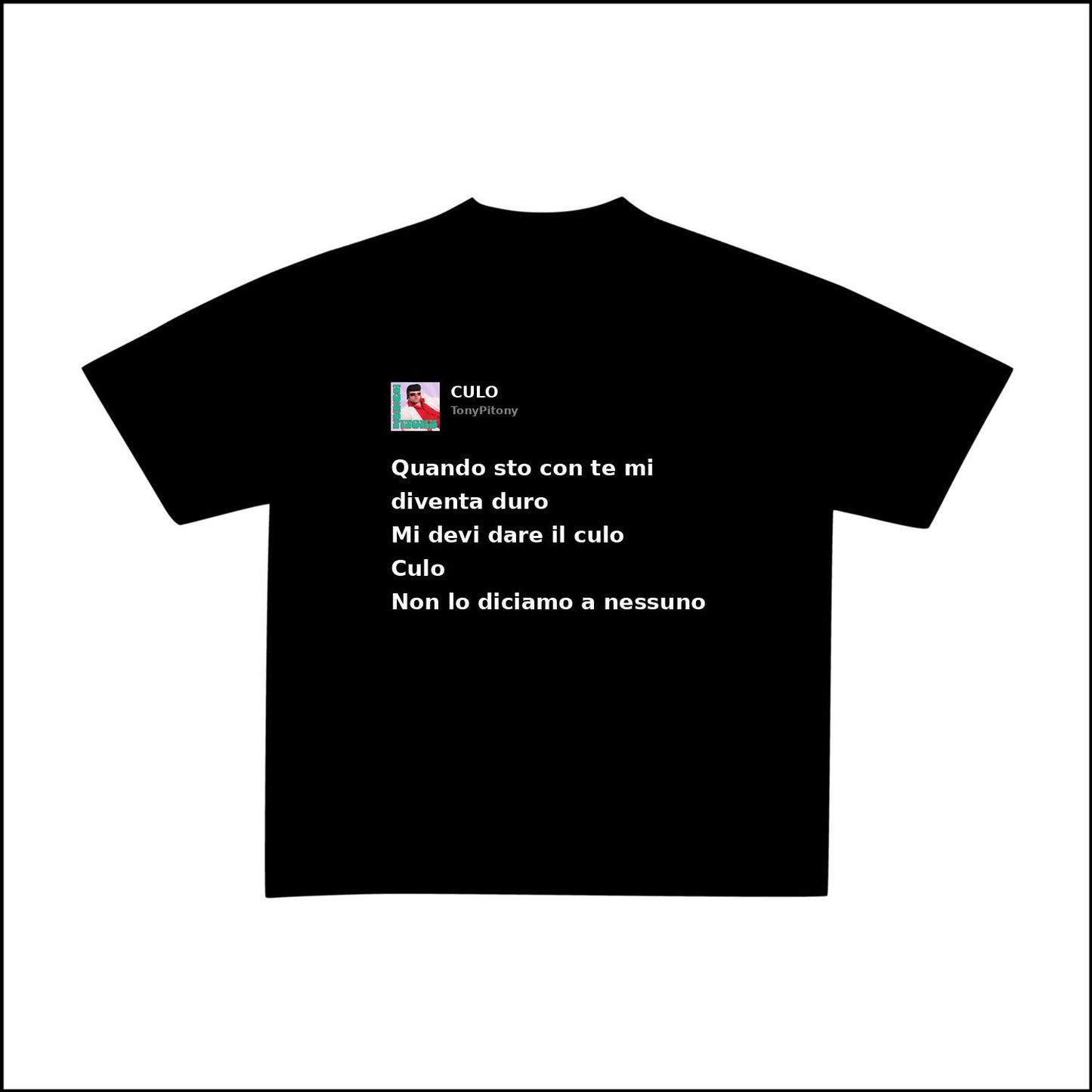 CULO - TONYPITONY | BASIC TEE