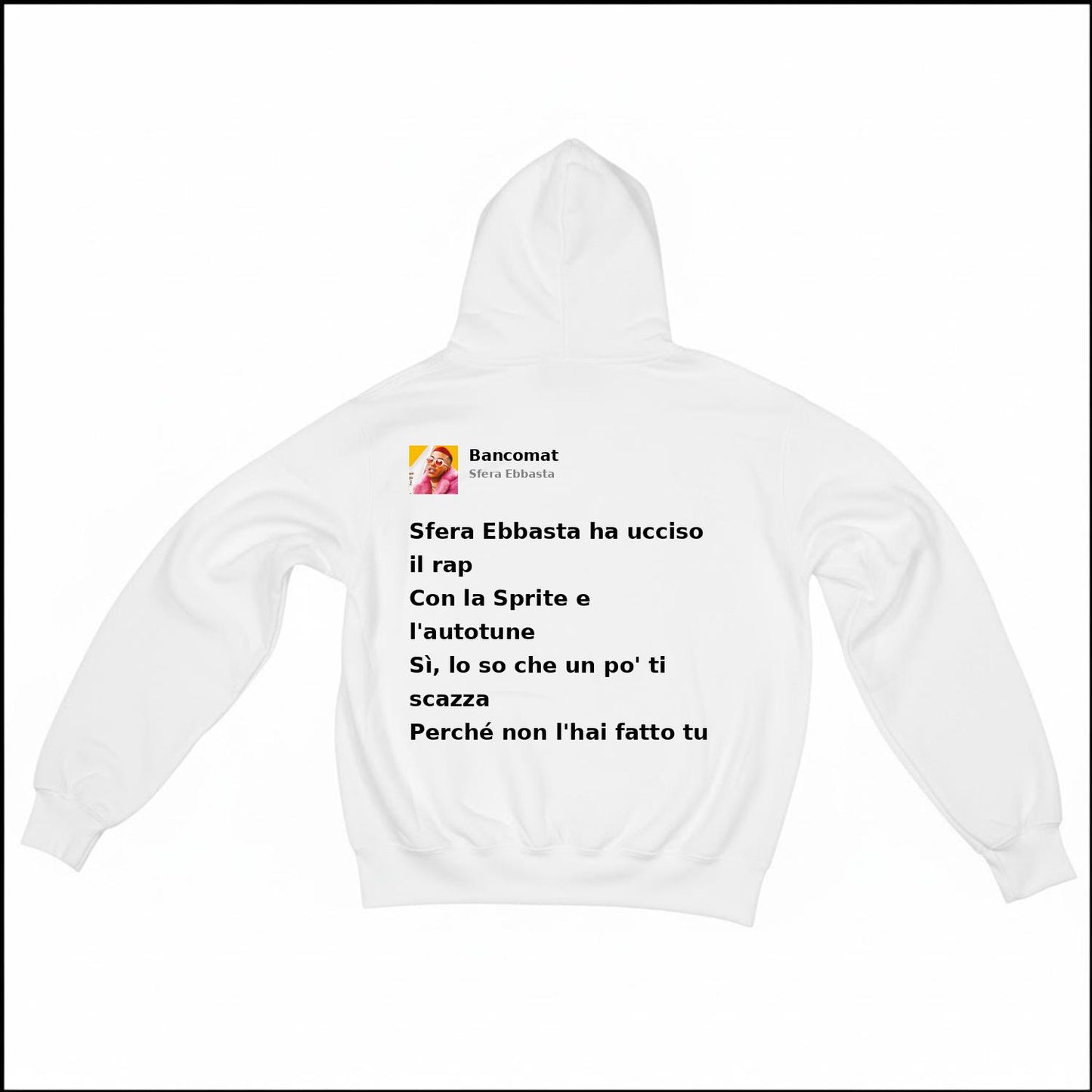 BANCOMAT - SFERA EBBASTA | BASIC HOODIE