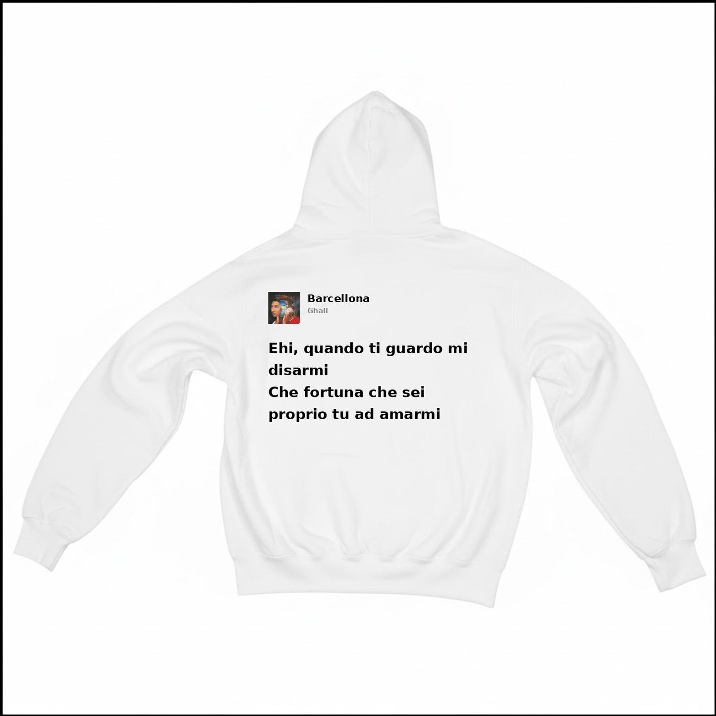 BARCELLONA - GHALI | BASIC HOODIE