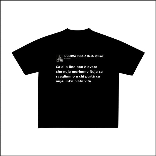 L'ULTIMA POESIA - GEOLIER | BASIC TEE