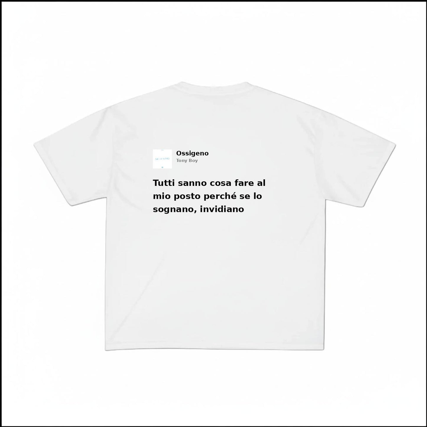 OSSIGENO - TONY BOY | BASIC TEE