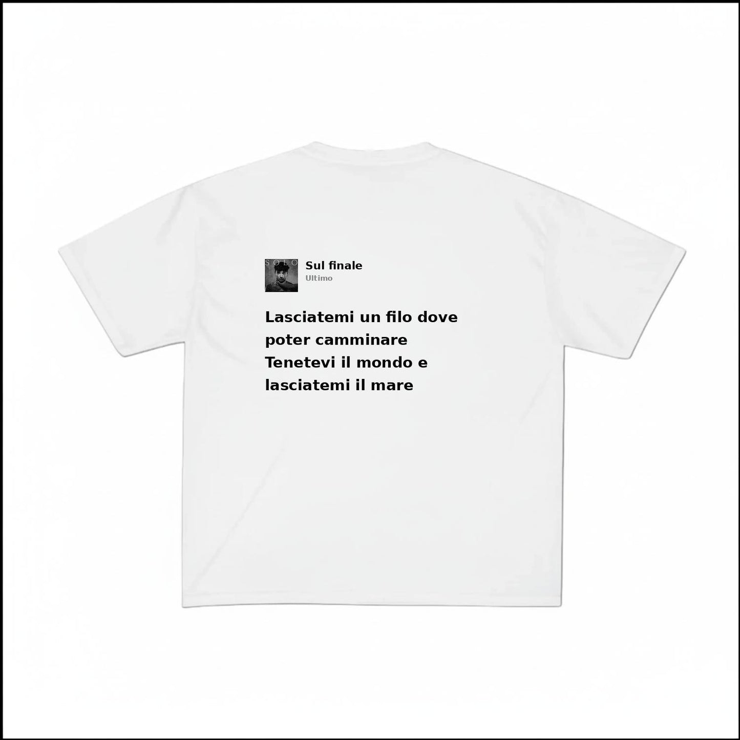 SUL FINALE - ULTIMO | BASIC TEE