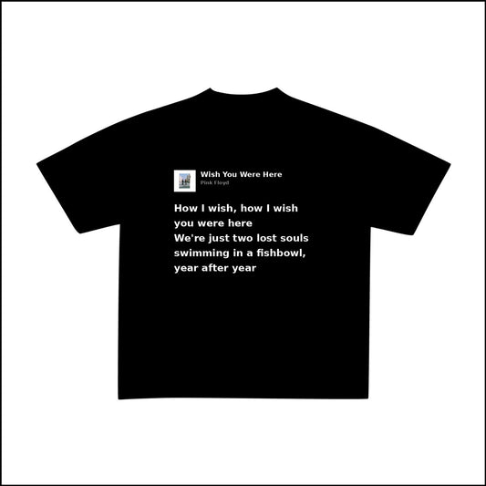 WISH YOU WERE HERE - PINK FLOYD | BASIC TEE