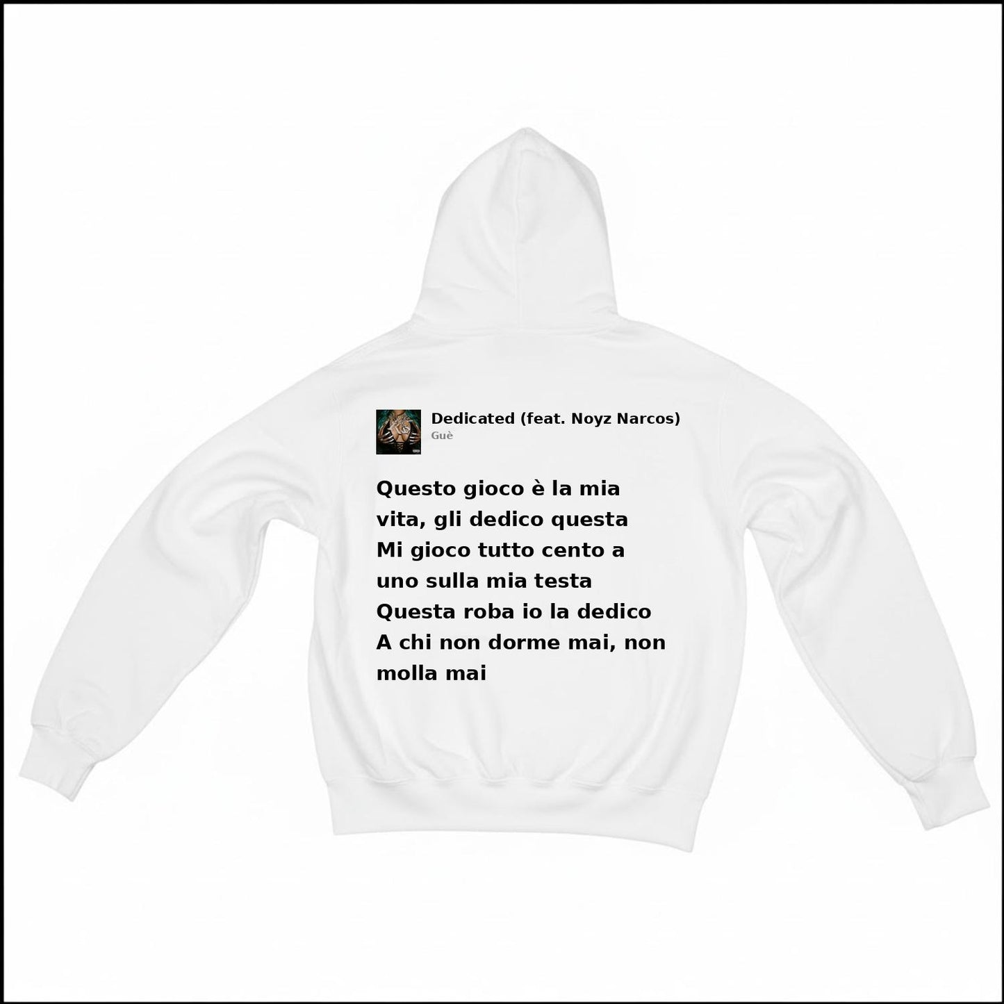 DEDICATED - GUÈ | BASIC HOODIE