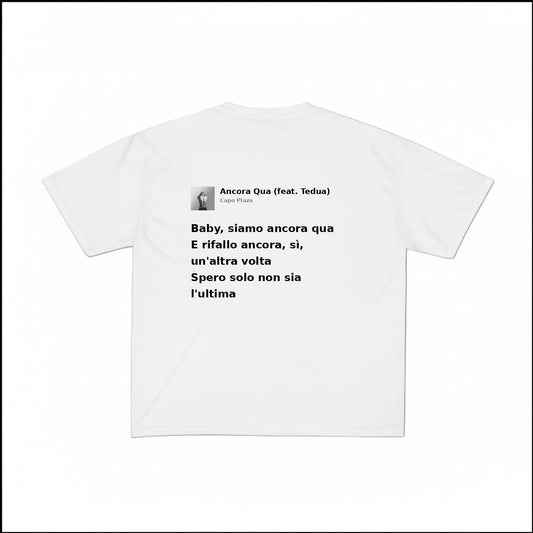 ANCORA QUA - CAPO PLAZA | BASIC TEE