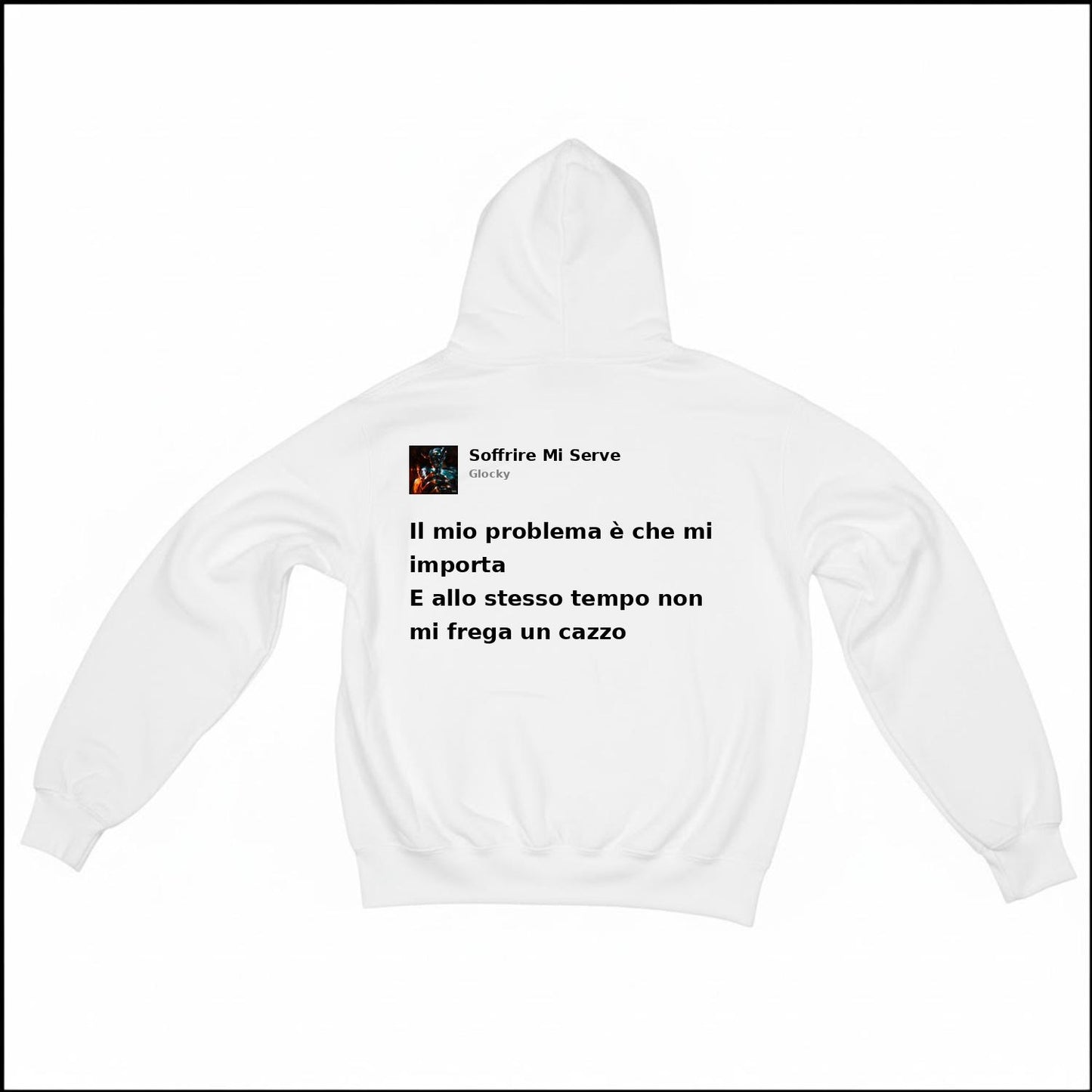 SOFFRIRE MI SERVE - GLOCKY | BASIC HOODIE