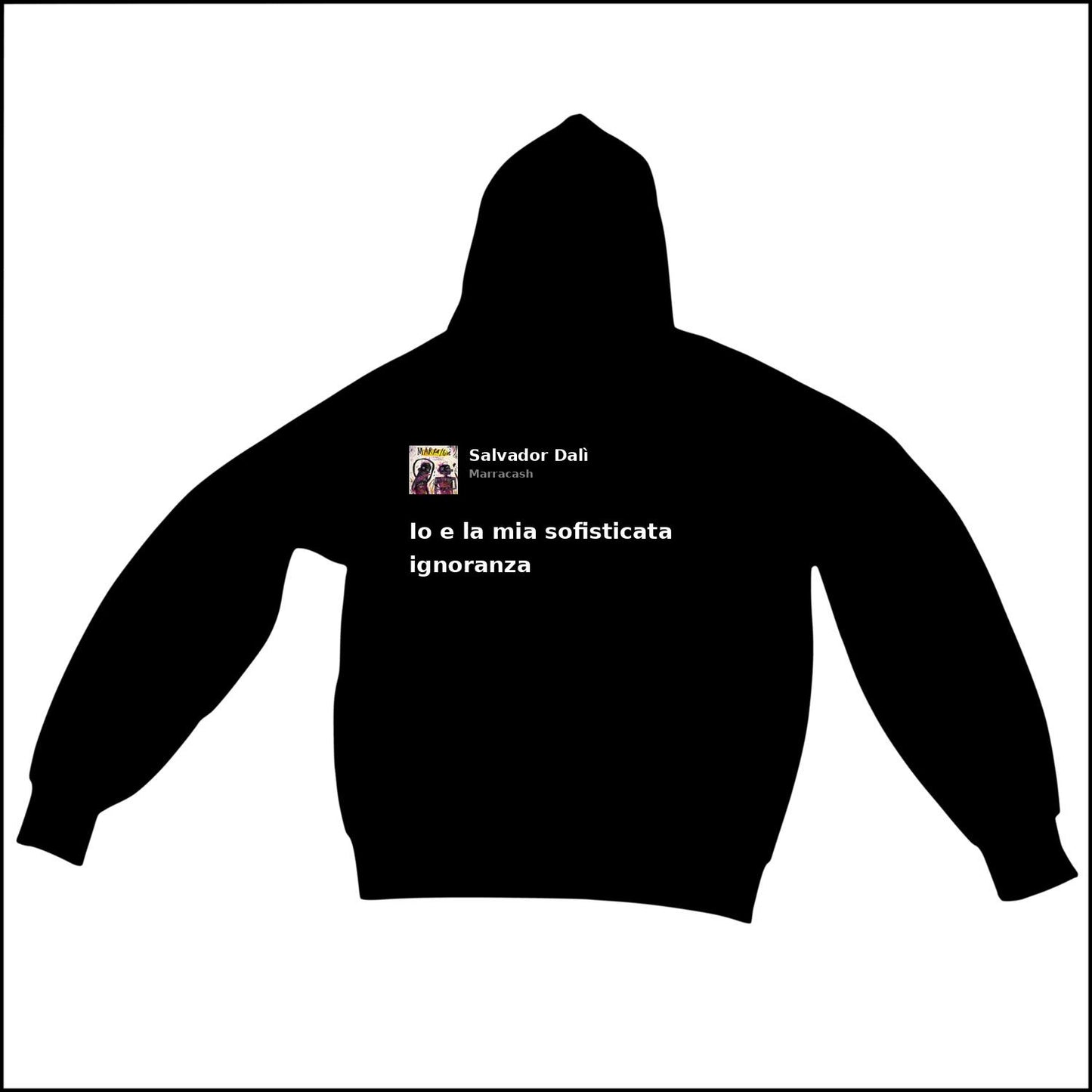 SALVADOR DALÌ - MARRACASH | BASIC HOODIE