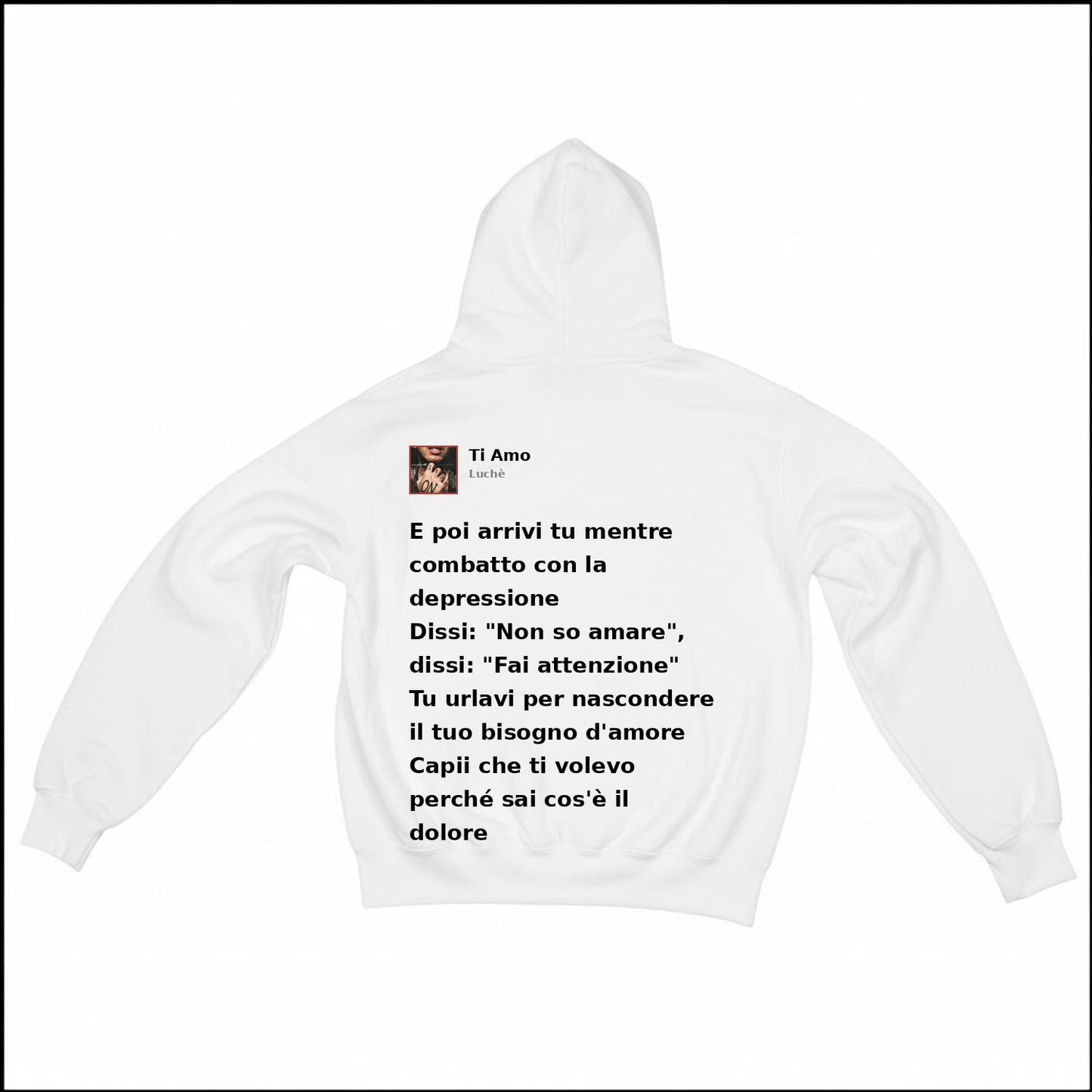 TI AMO - LUCHÈ | BASIC HOODIE